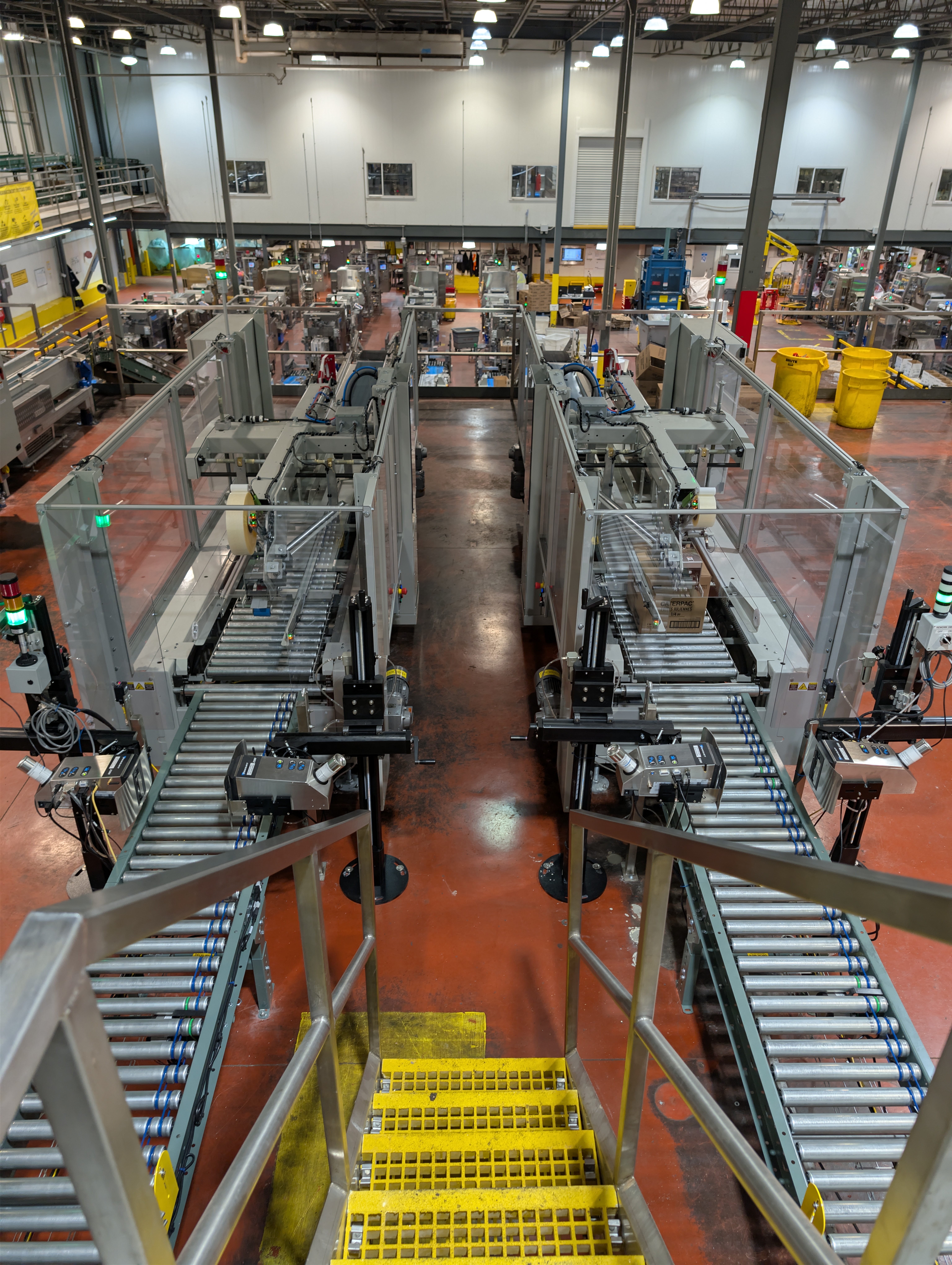 Packaging conveyor upgrade - line overview