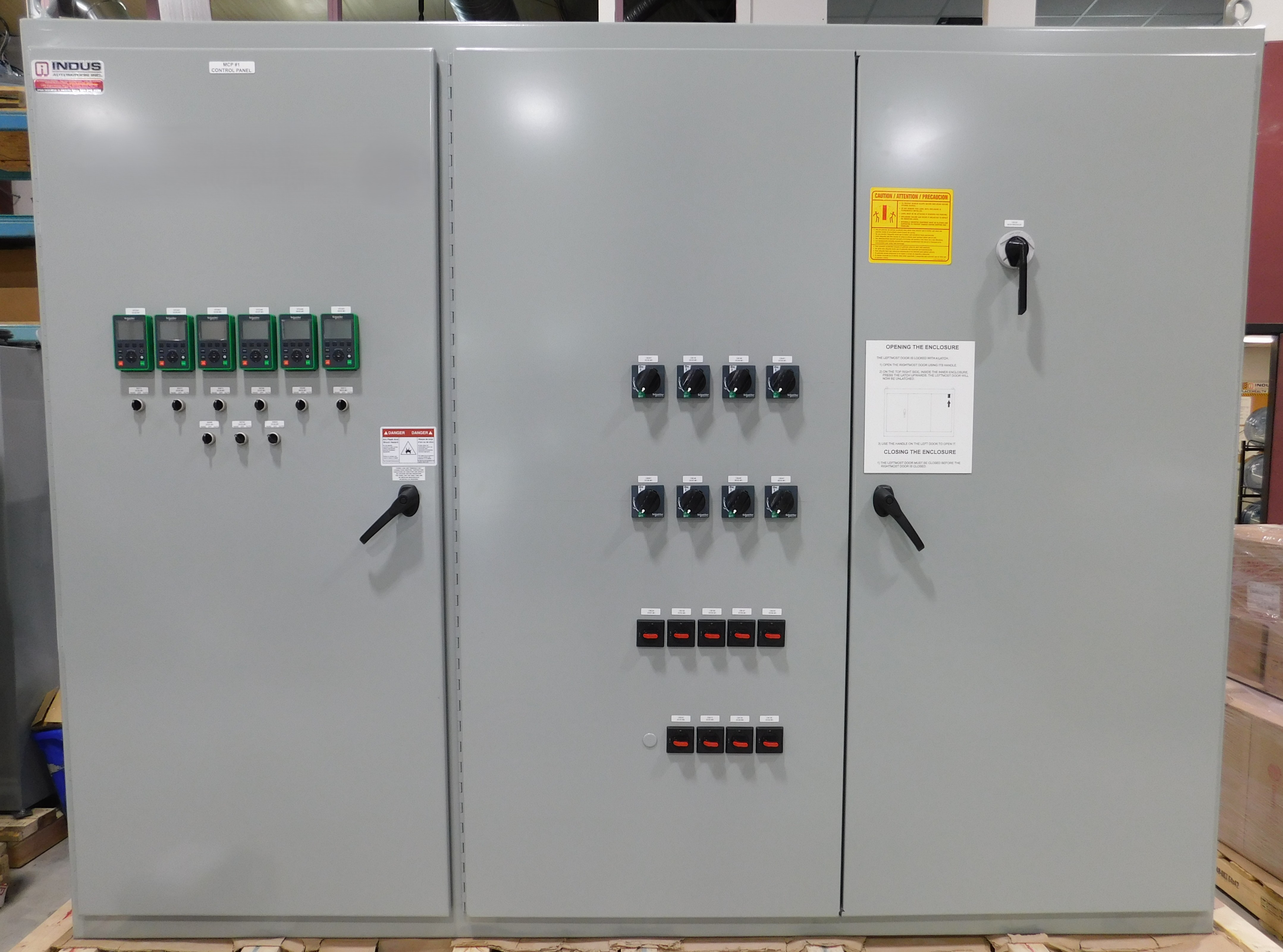 Grain handling system - elevator control