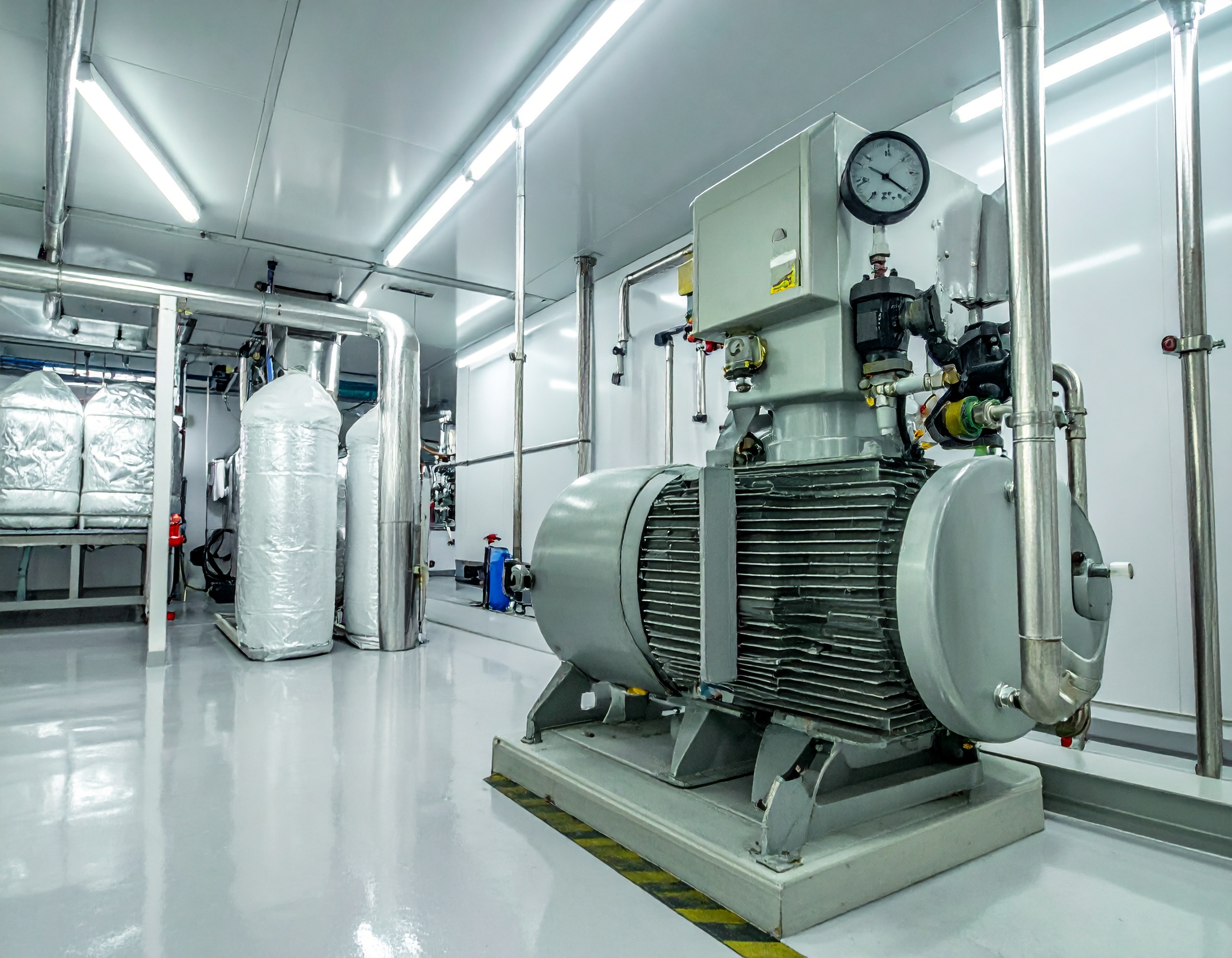 Refrigeration plant room